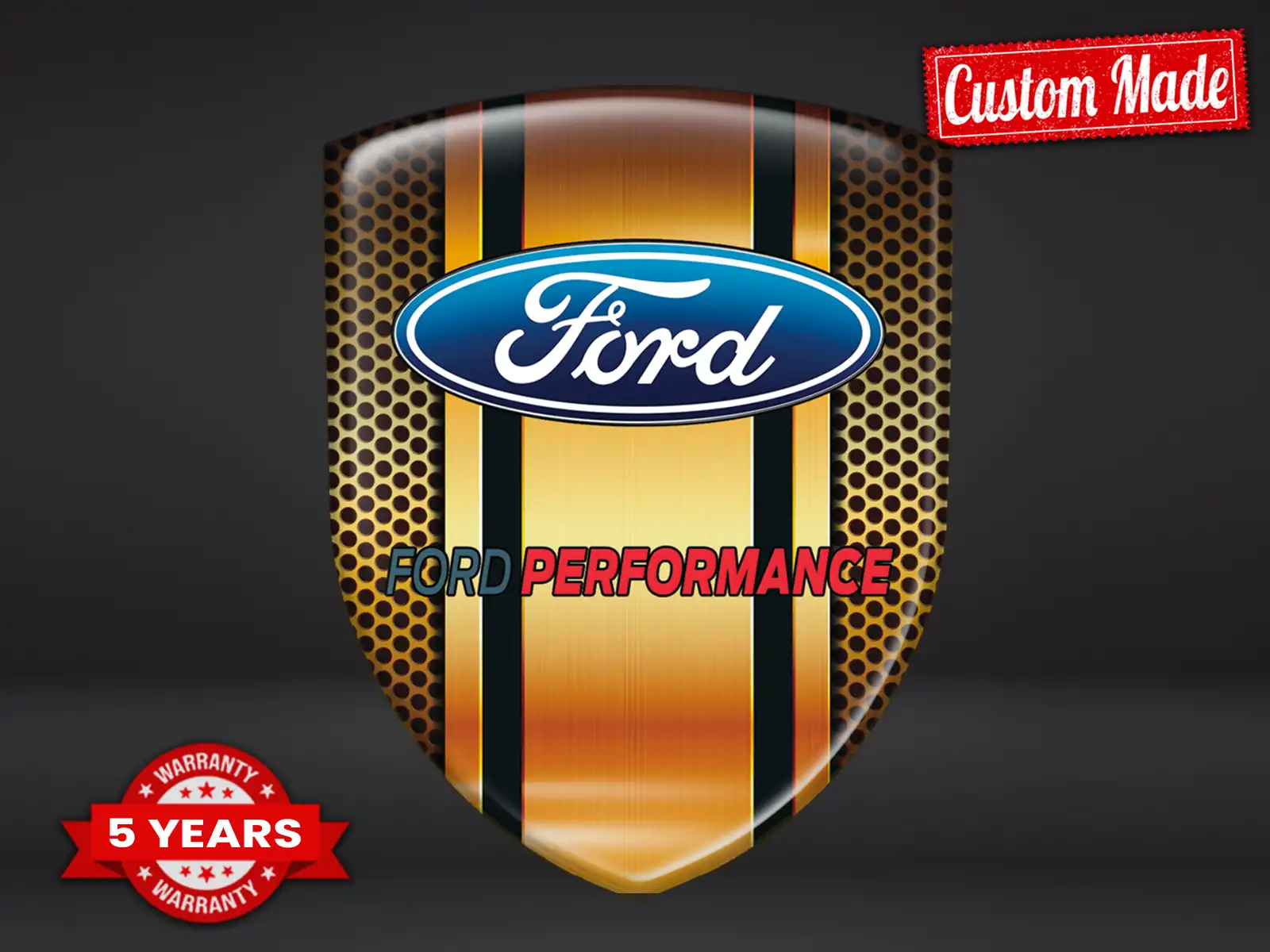 Ford Vitre Arrière Auto Limitée Haut de Gamme Perso